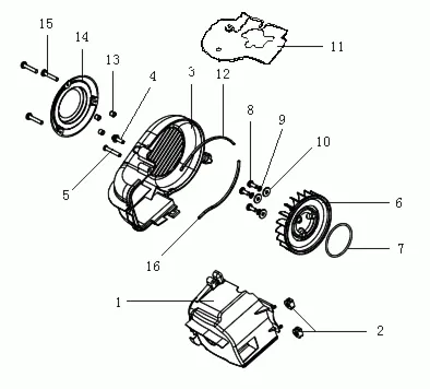 KSR MOTO Cracker 50 - 2S