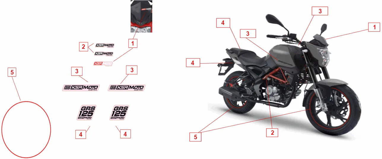 KSR MOTO GRS 125 - EU4