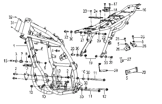 KSR MOTO TR 125 SM