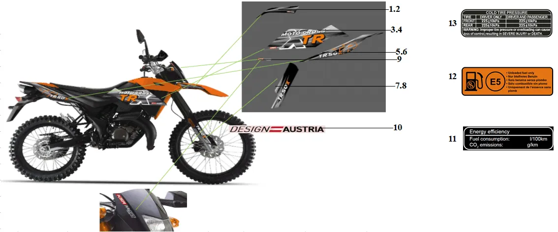 KSR MOTO TR X 50 - EU4