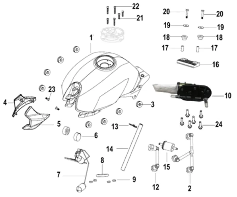 KSR MOTO Worx 125 - EU4