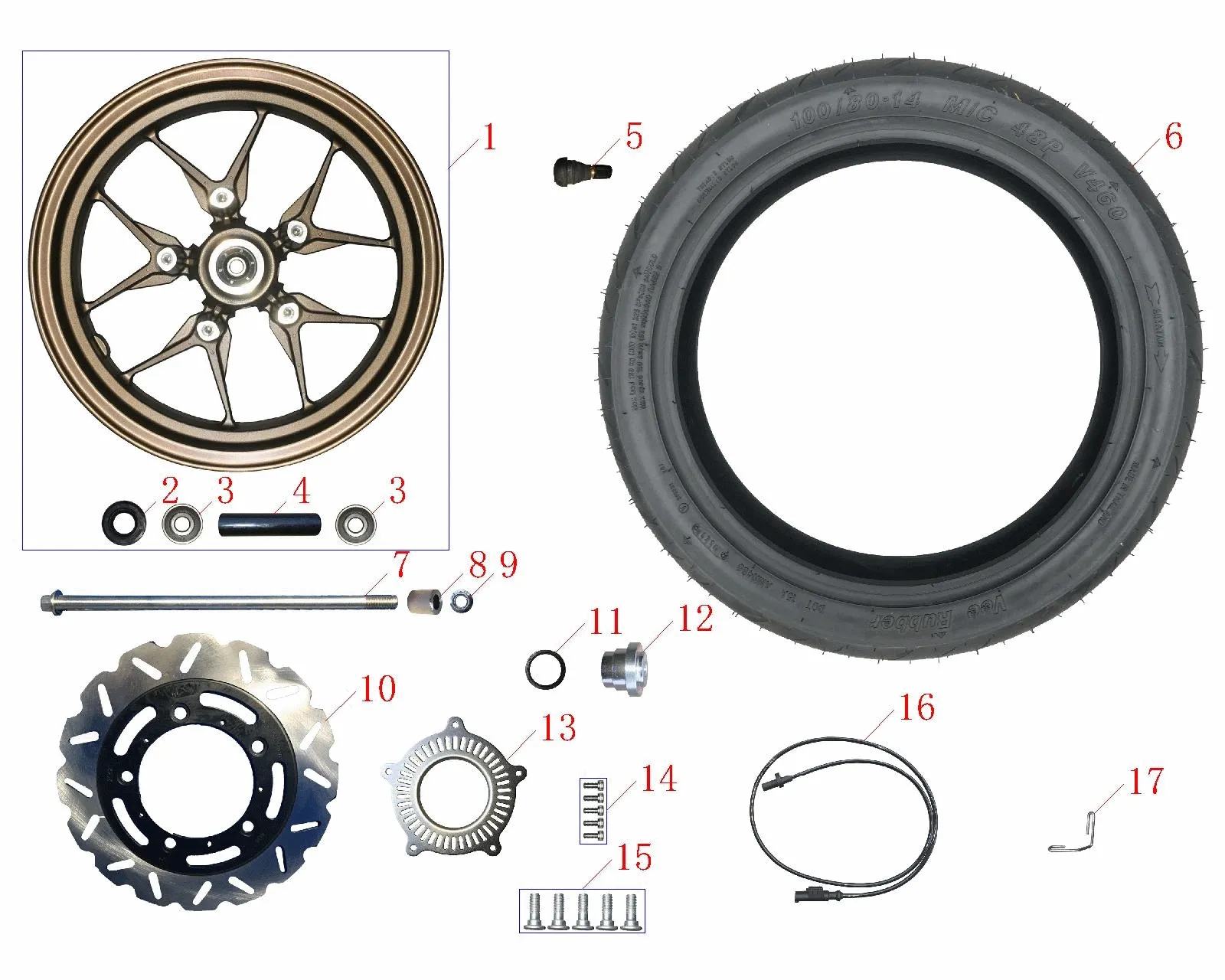 F06 - Rueda Delantera
