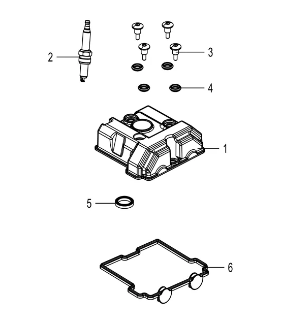 E05 - ZYLINDERKOPFABDECKUNG