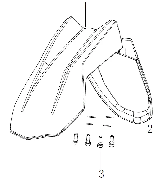 F15-02 - Guardabarros - Delantero