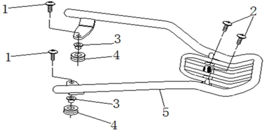 F20 - SOPORTE DE ASA TRASERA