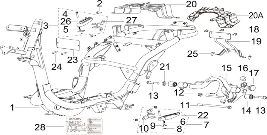 F11 - CONJUNTO DE CUERPO DE MARCO.