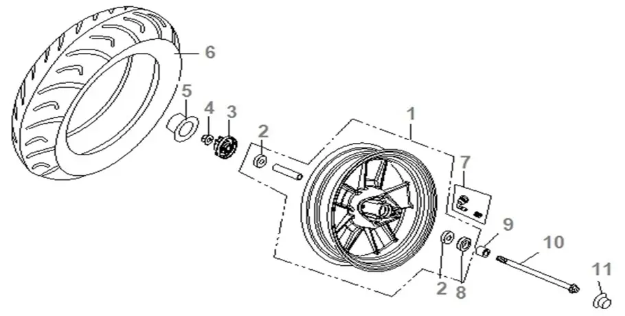 KEEWAY ZAHARA 125 E5 - 2021