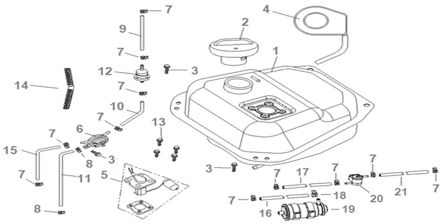 KEEWAY ZAHARA 50 E5 - 2021