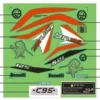 Benelli BN 125 E4  05574U30WF00  ADHESIVO CUERPO ASIE. DER. 125