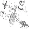 Benelli Imperiale 400 E5  170065050000  LLAVE DEL VOLANTE