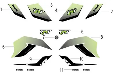 F27 PEGATINA PARA VERDE U6