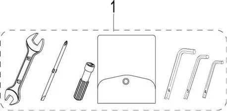 F22 CONJUNTO DE KIT DE HERRAMIENTAS