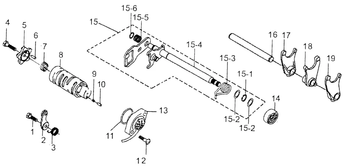 E12 - Selector cambio