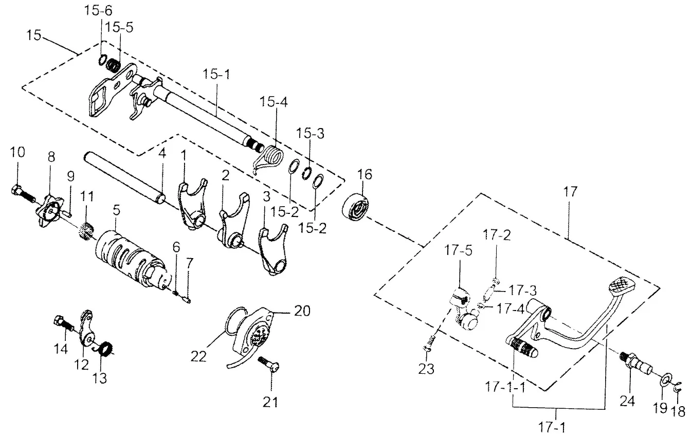 E12 - Selector cambio