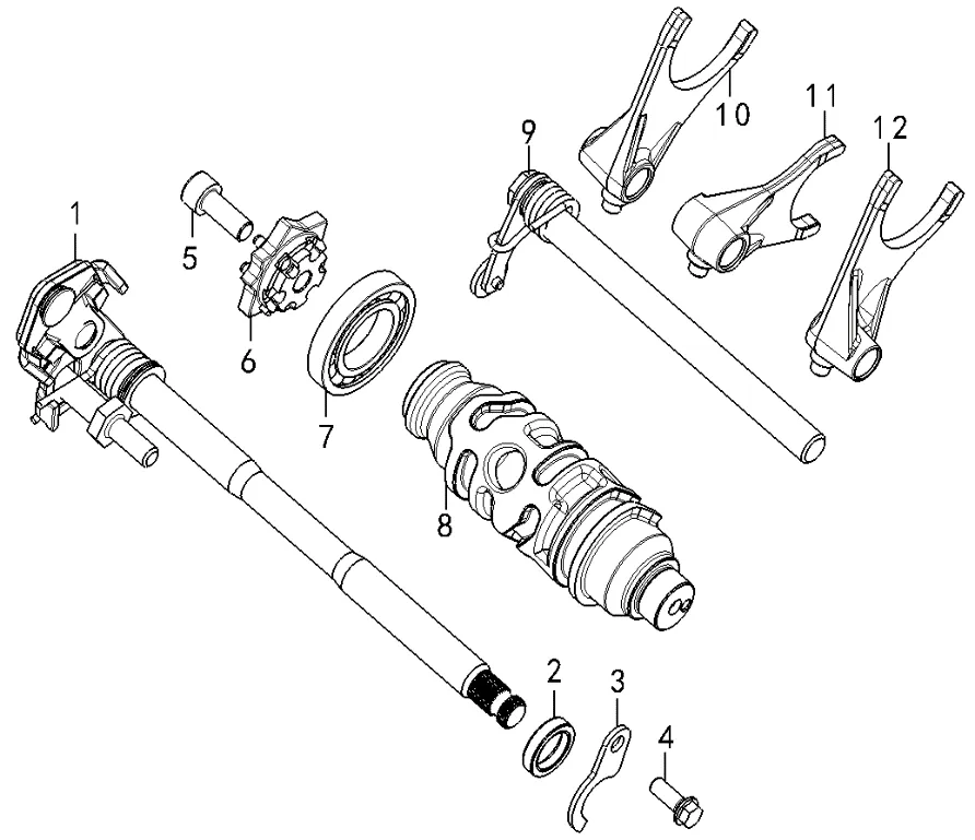 E14 - Selector cambio