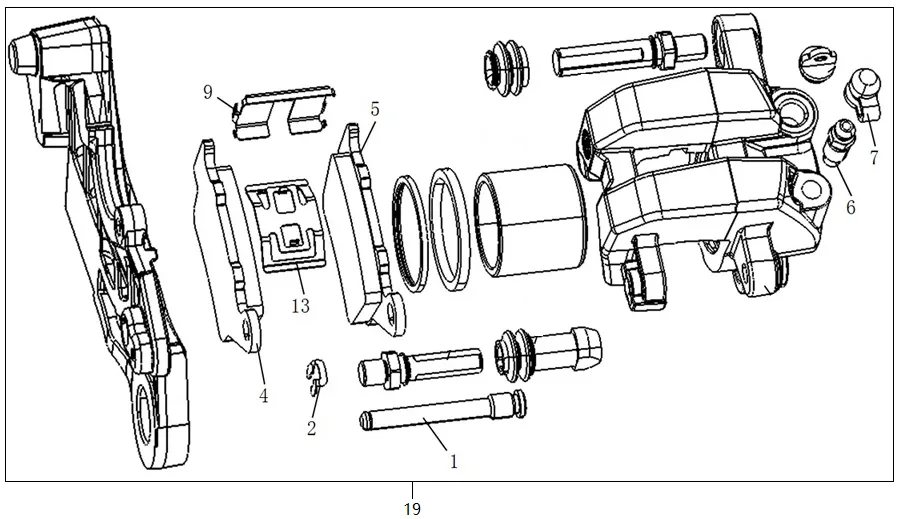 F20 - Freno - Trasero