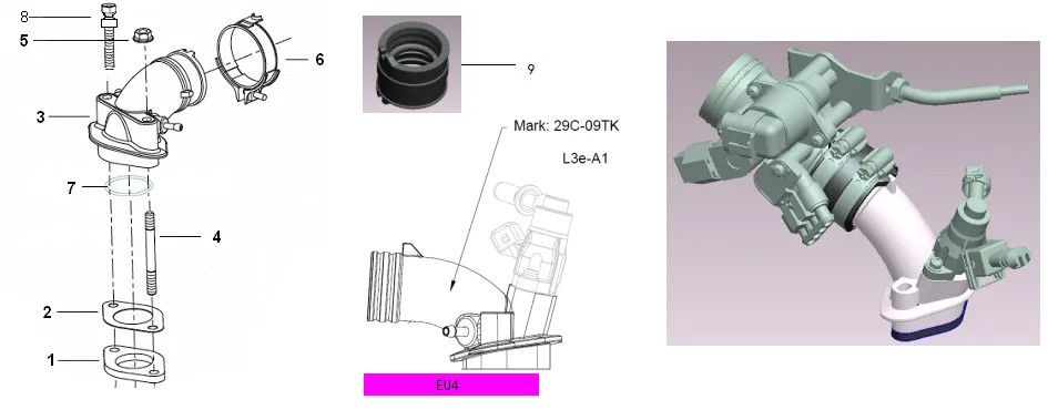 E09 - Colector de admision