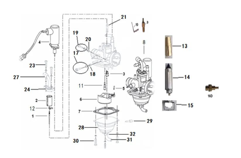 E12 - Carburador