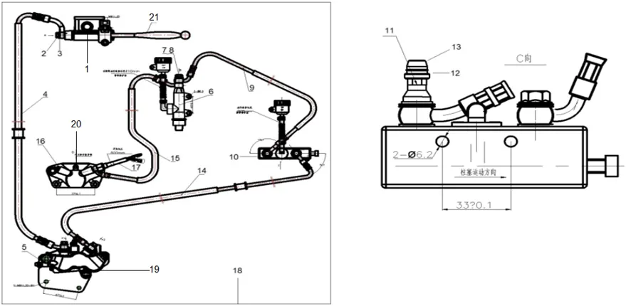 F04-01 - Sistema de freno combinado (CBS)