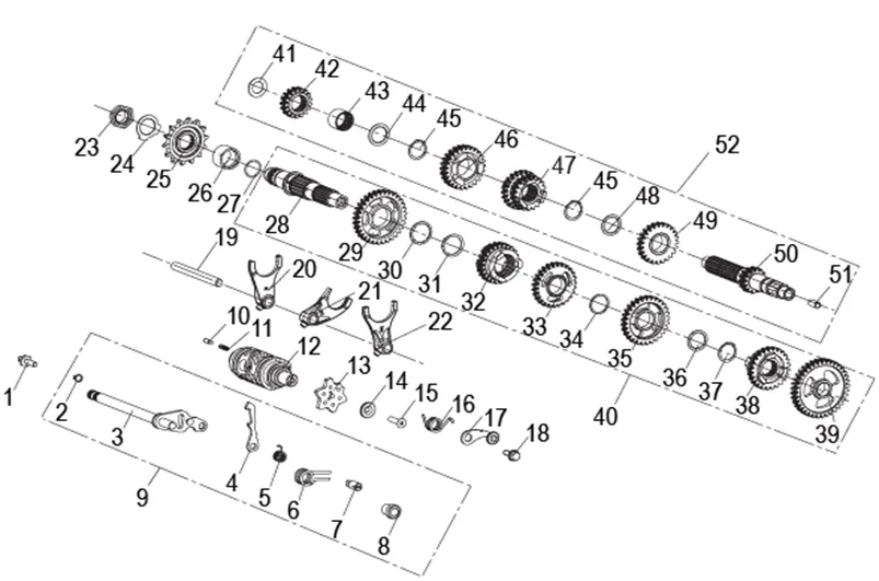 E11 - Selector cambio