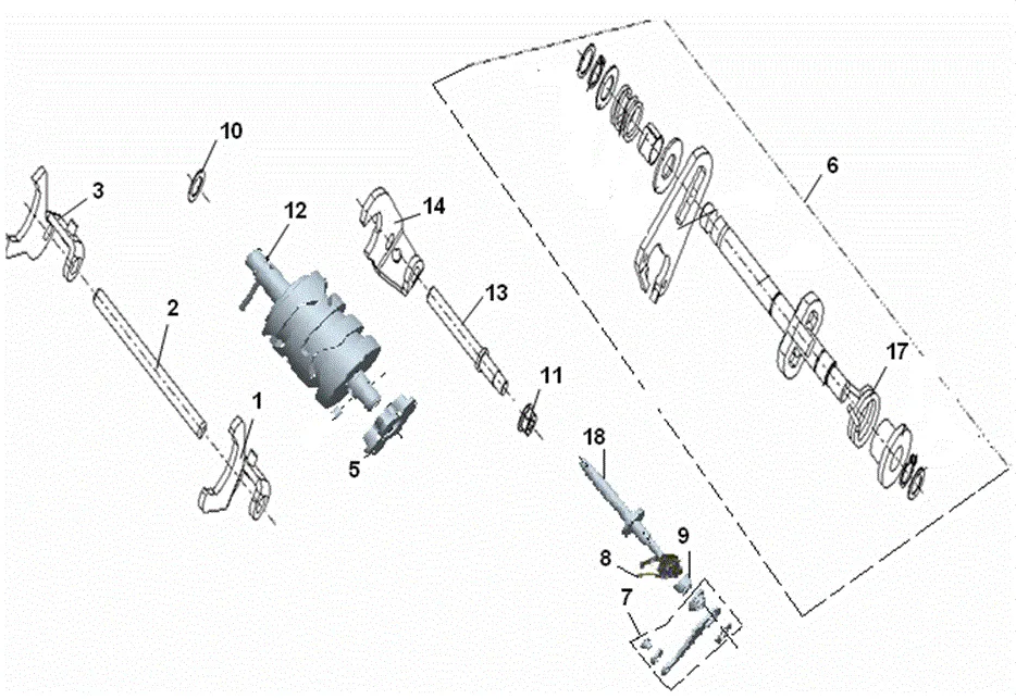 E10 - Selector cambio