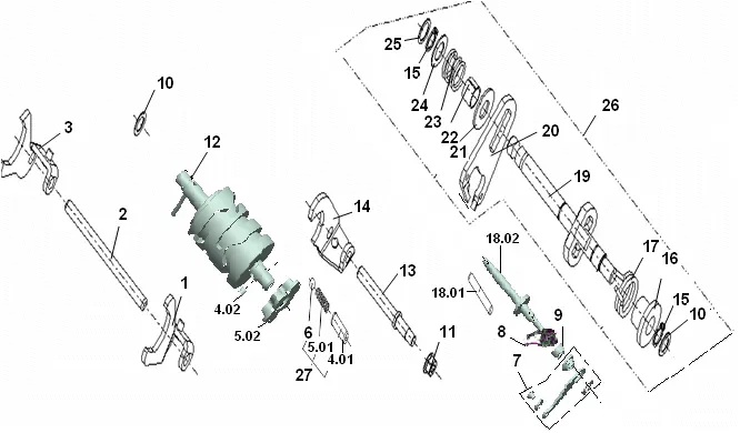 E10 - Selector cambio