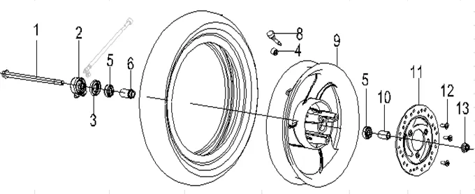 F03 - Rueda Delantera