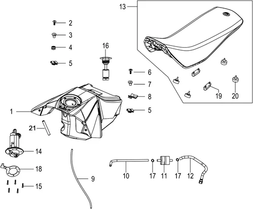 Malaguti XTM 125 ABS EU5