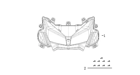 F01 - FRONTSCHEINWERFER