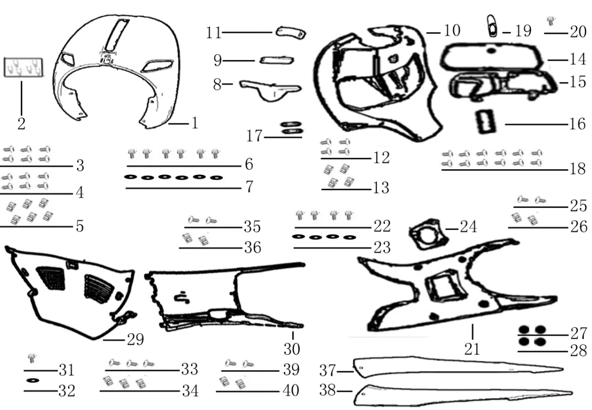 F05 - PLASTIC PARTS 6