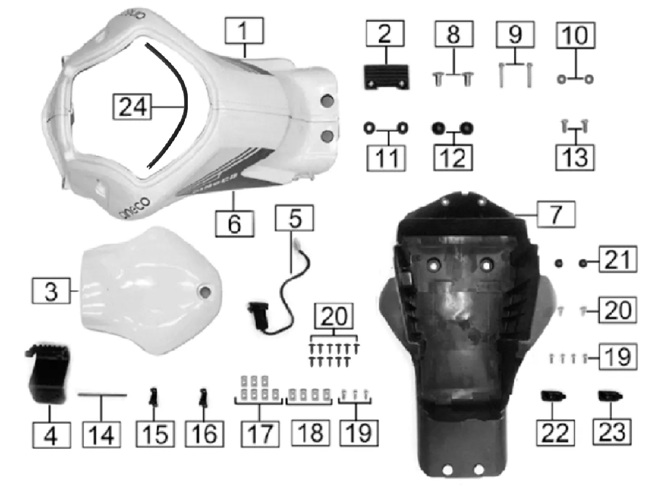 F17 - Compartimiento de almacenamiento