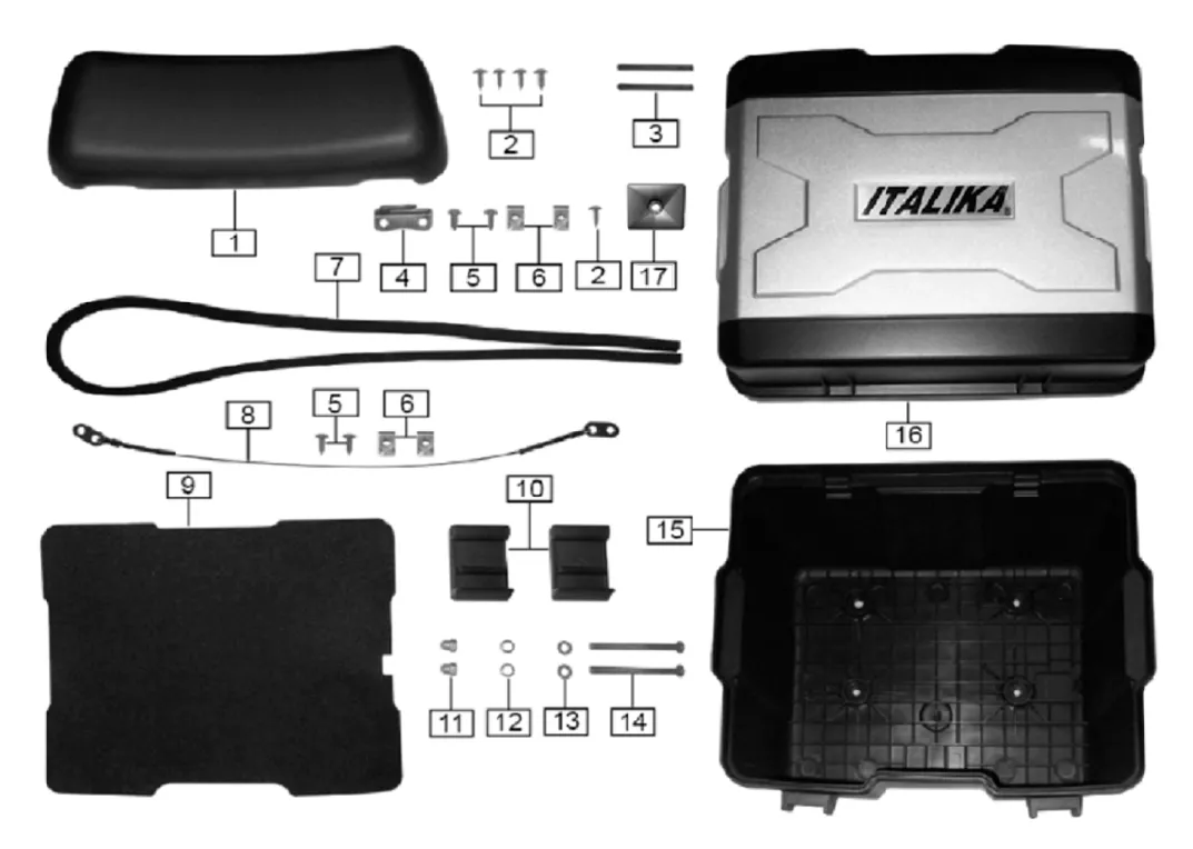 F28 - Maletín trasero
